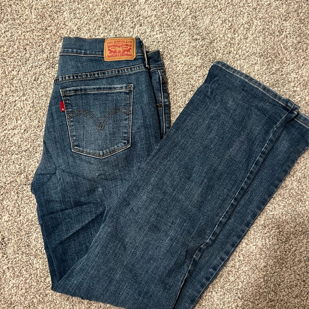 Levi's Blue Straight Jeans Classic Style